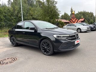 2020 Volkswagen Polo VI, чёрный, 1550000 рублей, вид 3