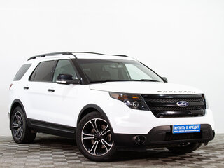 2013 Ford Explorer Sport V, белый, 2639000 рублей, вид 1