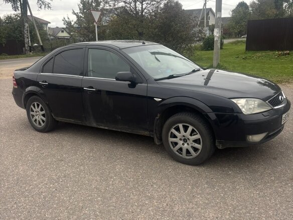 2006 Ford Mondeo III Рестайлинг, чёрный, 345000 рублей - вид 3