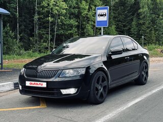 2014 Skoda Octavia III (A7), чёрный, 1200000 рублей, вид 4