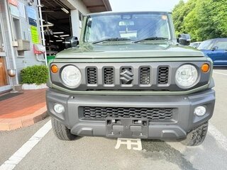2023 Suzuki Jimny Sierra IV, зелёный, 1850000 рублей, вид 4