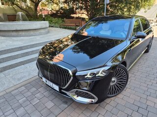 2026 Mercedes-Benz Maybach S-Класс 580 II (Z223) Рестайлинг, чёрный, 35443962 рублей, вид 3