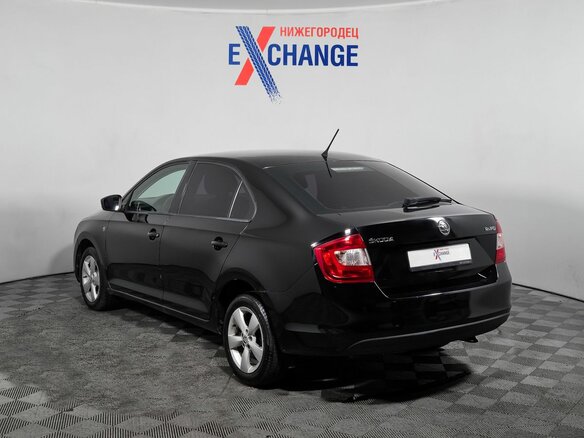 2014 Skoda Rapid I, чёрный, 539000 рублей - вид 7