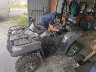 2013 CFMoto CF600-X6, серый, 600000 рублей, вид 2