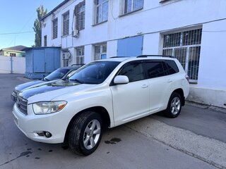 2009 Toyota Highlander II (XU40), белый, 1431000 рублей, вид 3