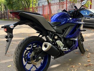 2020 Yamaha YZF-R3, синий, 585000 рублей, вид 4