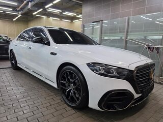 2026 Mercedes-Benz S-Класс 450 Long 4MATIC VII (W223) Рестайлинг, белый, 26400000 рублей, вид 2