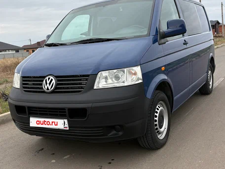 2007 Volkswagen Transporter T5, синий, 1290000 рублей, вид 1
