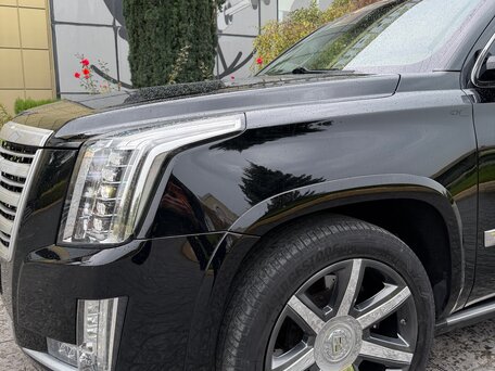 2015 Cadillac Escalade ESV IV, чёрный, 4500000 рублей, вид 2