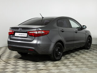 2014 Kia Rio 6-speed III, серый, 629585 рублей, вид 5