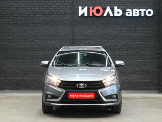 2021 Lada (ВАЗ) Vesta SW I, серый, 940000 рублей, вид 2