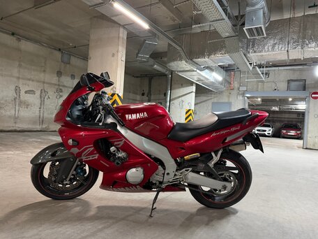 2002 Yamaha YZF600R Thundercat, красный, 330000 рублей, вид 3
