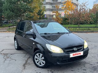 2008 Hyundai Getz I Рестайлинг, чёрный, 320000 рублей, вид 1