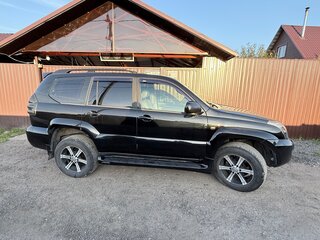 2008 Toyota Land Cruiser Prado 4-speed 120 Series Рестайлинг, чёрный, 2250000 рублей, вид 3