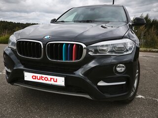 2015 BMW X6 30d II (F16), чёрный, 3750000 рублей, вид 4
