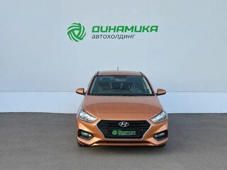 2017 Hyundai Solaris II, оранжевый, 1125000 рублей, вид 2
