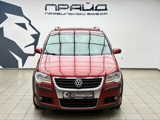 2008 Volkswagen Touran Cross I Рестайлинг, красный, 684000 рублей, вид 2