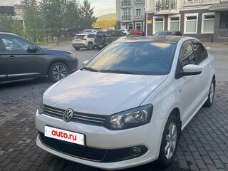 2012 Volkswagen Polo V, белый, 735000 рублей, вид 1