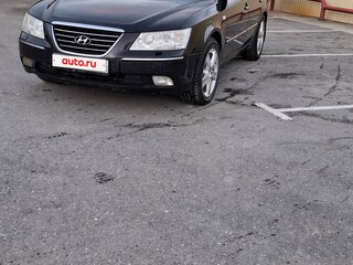 2008 Hyundai Sonata V (NF) Рестайлинг, чёрный, 720000 рублей, вид 1