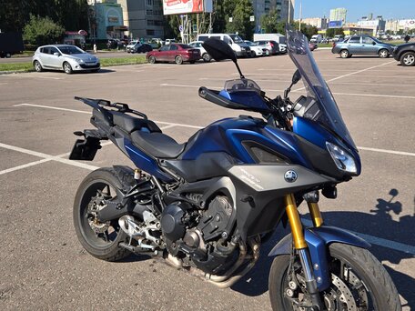 2018 Yamaha MT-09 Tracer (FJ-09), синий, 990000 рублей, вид 3