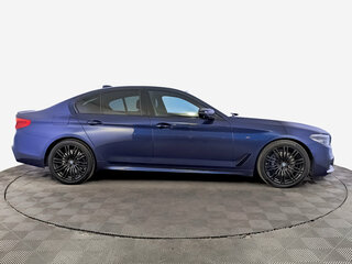 2018 BMW 5 серии 530d xDrive VII (G30/G31/G38), синий, 4510000 рублей, вид 4