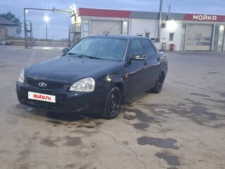 2007 Lada (ВАЗ) Priora I, чёрный, 199000 рублей, вид 1