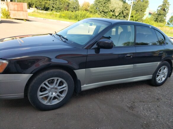 2001 Subaru Outback II, чёрный, 480000 рублей - вид 5