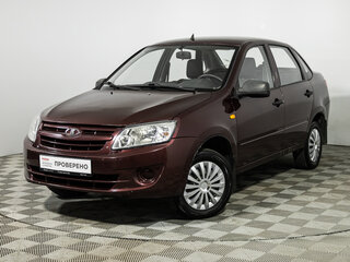 2012 Lada (ВАЗ) Granta I, красный, 299585 рублей, вид 1
