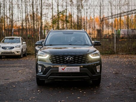 2020 Hyundai Creta I Рестайлинг, чёрный, 1688000 рублей, вид 3