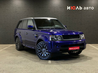 2011 Land Rover Range Rover Sport I Рестайлинг, синий, 2150000 рублей, вид 3