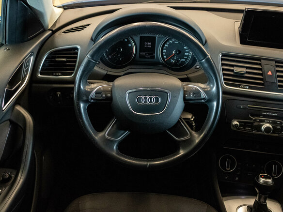 2015 Audi Q3 I (8U) Рестайлинг, синий, 1850000 рублей - вид 6