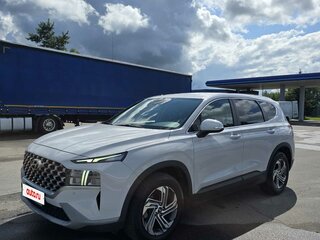 2021 Hyundai Santa Fe IV Рестайлинг, белый, 3400000 рублей, вид 2