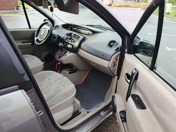 2004 Renault Scenic II, серый - вид 5