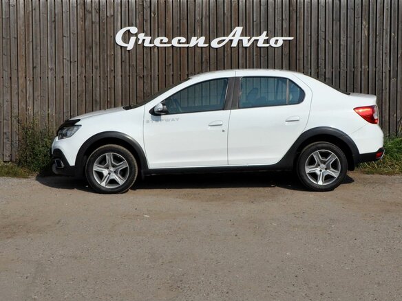 2019 Renault Logan Stepway II Рестайлинг, белый, 1060000 рублей - вид 7