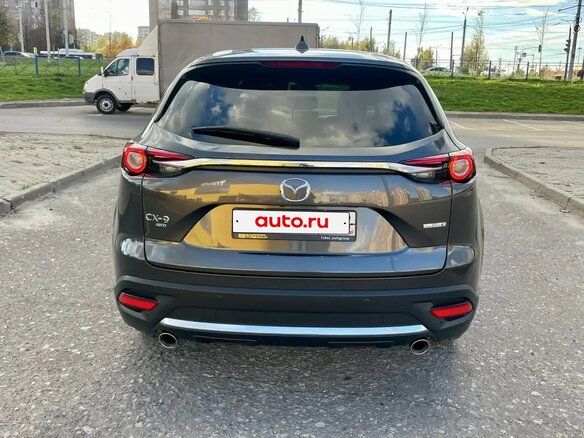 2022 Mazda CX-9 II Рестайлинг, серый, 4500000 рублей - вид 6