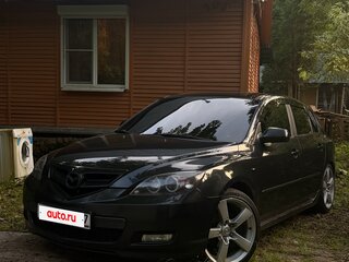 2006 Mazda 3 I (BK) Рестайлинг, чёрный, 620000 рублей, вид 1