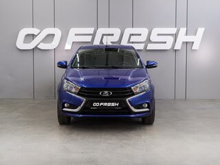 2021 Lada (ВАЗ) Vesta I, синий, 1203000 рублей, вид 3