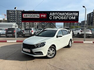 2018 Lada (ВАЗ) Vesta SW I, белый, 825000 рублей, вид 3