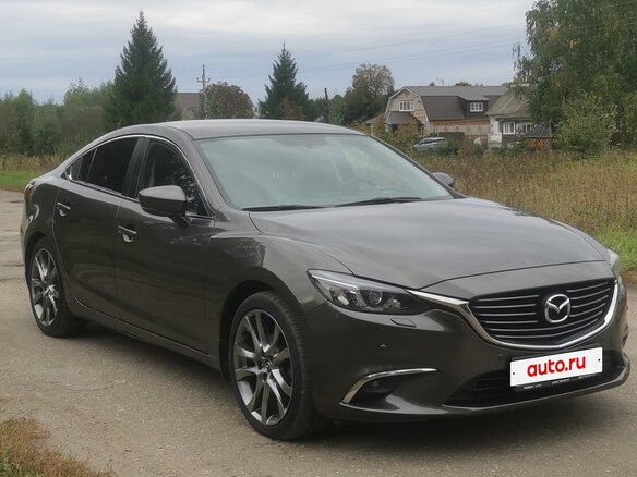 2016 Mazda 6 III (GJ) Рестайлинг, коричневый, 1890000 рублей