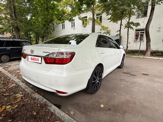 2015 Toyota Camry US Market VII (XV50) Рестайлинг, белый, 1750000 рублей, вид 4