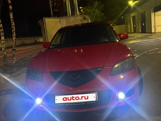 2006 Mazda 3 I (BK) Рестайлинг, красный, 300000 рублей, вид 2