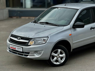 2014 Lada (ВАЗ) Granta I, серебристый, 309000 рублей, вид 5