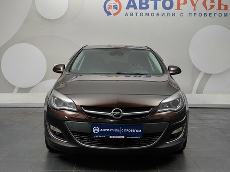 2013 Opel Astra J Рестайлинг, коричневый, 818000 рублей, вид 3