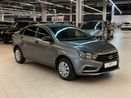 2018 Lada (ВАЗ) Vesta I, серый, 640000 рублей, вид 3