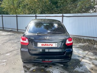 2014 Lada (ВАЗ) Granta I, чёрный, 390000 рублей, вид 3