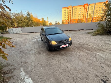 2008 Renault Logan I, серый, 190000 рублей, вид 1