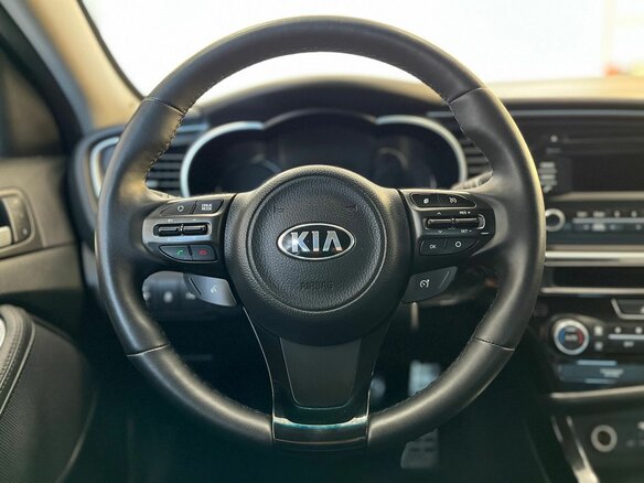 2015 Kia Optima III Рестайлинг, белый, 1240000 рублей - вид 10