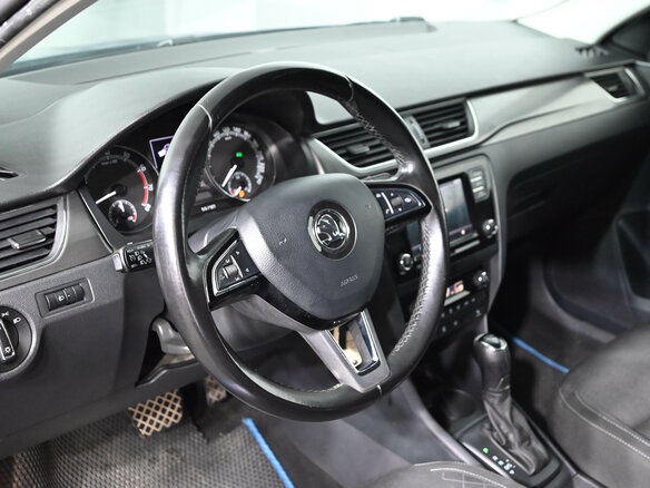 2017 Skoda Rapid I, синий, 1100000 рублей - вид 16