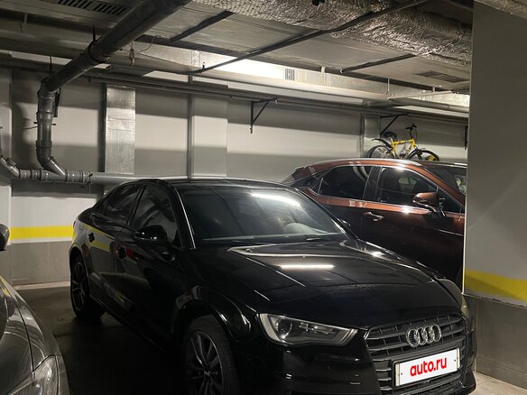 2014 Audi A3 III (8V), чёрный