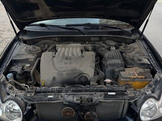 2007 Hyundai Sonata ТагАЗ IV (EF) Рестайлинг, чёрный, 520000 рублей, вид 3